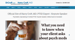 Desktop Screenshot of harrycroft.com